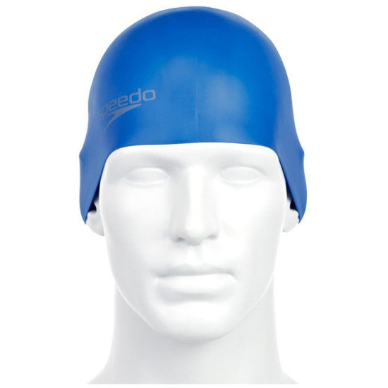 Speedo Σκουφάκι κολύμβησης Plain Moulded Silicone Cap Speedo Σκουφάκι κολύμβησης Plain Moulded Silicone Cap